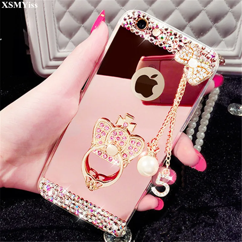For Huawei Honor 8 9 10 20 Lite V10 V20 7X 8X Nova2 3 4 5 Luxury Diamond Soft Mirror With 360 Ring Holder Rhinestone phone Case
For Huawei Honor 8 9 10 20 Lite V10 V20 7X 8X Nova2 3 4 5 Luxury Diamond Soft Mirror With 360 Ring Holder Rhinestone phone Case