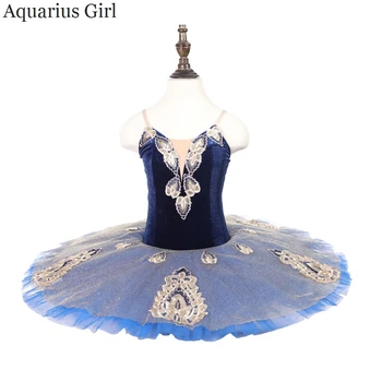 Child Ballet Tutu Blue Skirt CT18084 Ballerina Pancake Tutu Skirts Blue Bird Performance Costumes Girls Leotard Tutu Dresses
Child Ballet Tutu Blue Skirt CT18084 Ballerina Pancake Tutu Skirts Blue Bird Performance Costumes Girls Leotard Tutu Dresses