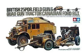 TAMIYA 35044 1/35 Scale British 25PDR.field gun & quad gun tractor(canadian ford F.G.T)
TAMIYA 35044 1/35 Scale British 25PDR.field gun & quad gun tractor(canadian ford F.G.T)