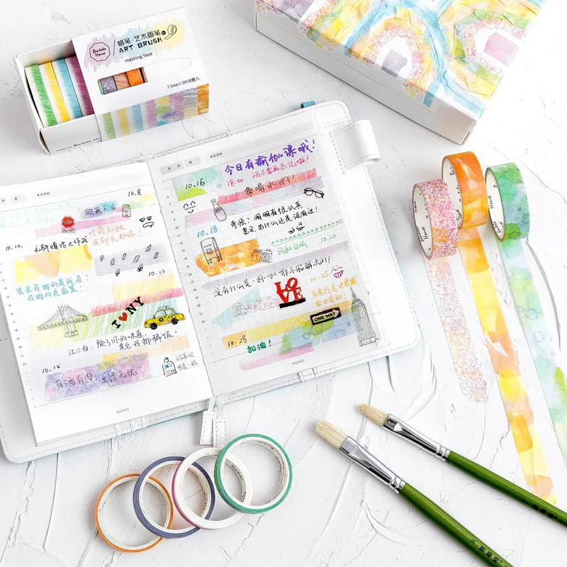 8pcs/pack Stick Figure Collage Washi Tape Adhesive Tape Diy Scrapbooking Sticker Label Masking Tape
8pcs/pack Stick Figure Collage Washi Tape Adhesive Tape Diy Scrapbooking Sticker Label Masking Tape