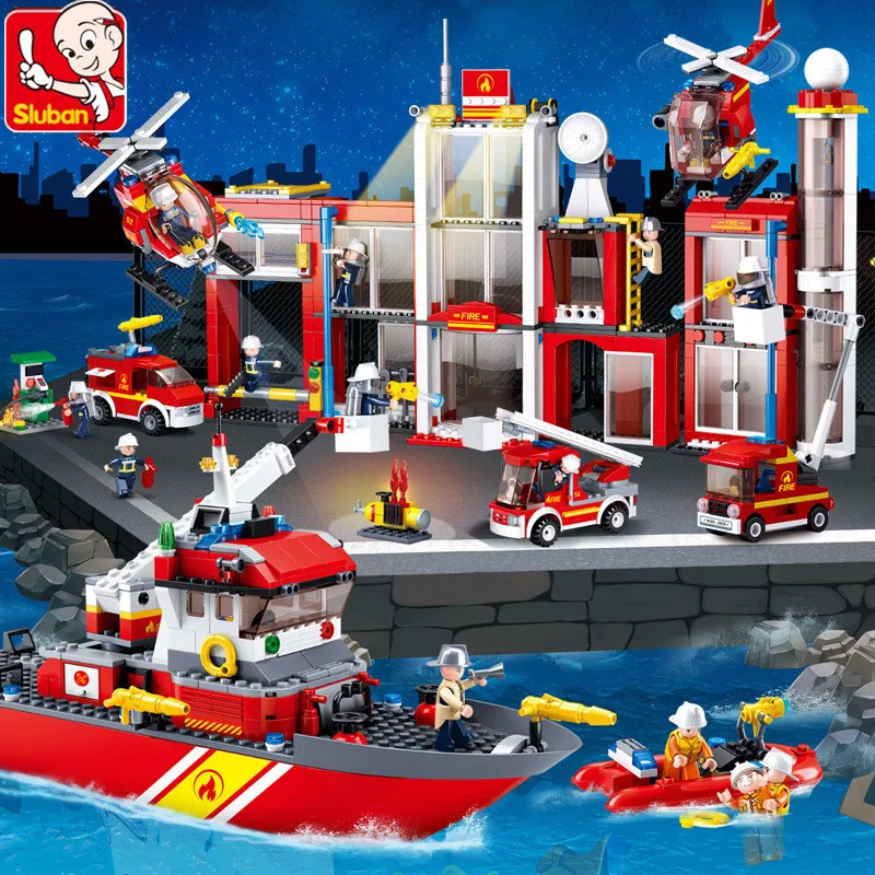 2019 City Fire Police Truck Sea Rescue Boat Car Building Blocks Model LegoINGLs Technic Bricks DIY Educational Toys For Children
2019 City Fire Police Truck Sea Rescue Boat Car Building Blocks Model LegoINGLs Technic Bricks DIY Educational Toys For Children