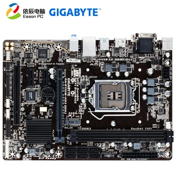GIGABYTE GA-B150M-HD3 desktop motherboard LGA1151 i3 i5 i7 DDR3 16G Micro-ATX
GIGABYTE GA-B150M-HD3 desktop motherboard LGA1151 i3 i5 i7 DDR3 16G Micro-ATX