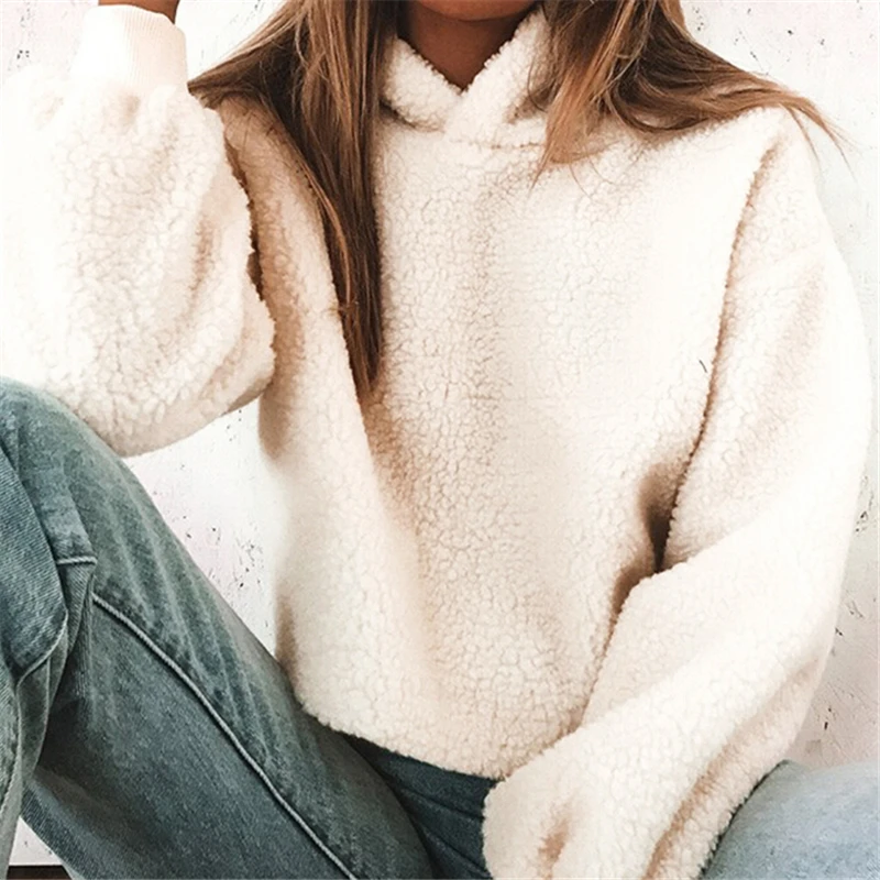 Women Hoodies Fashion Sweatshirt Hooded Tops Solid Women Hoodies Long Sleeve Pullover Sweatshirt Casual Loose Hoodie Ladies Tops
Women Hoodies Fashion Sweatshirt Hooded Tops Solid Women Hoodies Long Sleeve Pullover Sweatshirt Casual Loose Hoodie Ladies Tops