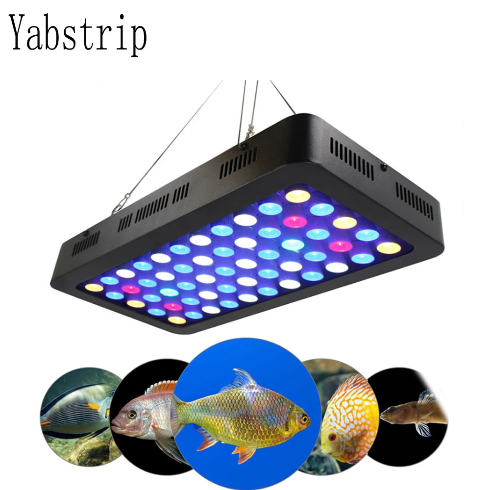 Yabstrip 165W double chip full Spectrum aquarium LED plant grow light phyto lamp for Fish Tanks Aquarium Lights lamps 
Yabstrip 165W double chip full Spectrum aquarium LED plant grow light phyto lamp for Fish Tanks Aquarium Lights lamps