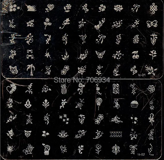 Nail Stamping Plates stamper 2Pcs Konad Stamp Image Plate Stamping Nail Art DIY Image Plate Template
Nail Stamping Plates stamper 2Pcs Konad Stamp Image Plate Stamping Nail Art DIY Image Plate Template