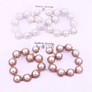 3Pair Rhinestone Paved Pearl Dangle Earrings Heart Shape 2019 Fashion Personality Statement Women Jewelry High Quality
3Pair Rhinestone Paved Pearl Dangle Earrings Heart Shape 2019 Fashion Personality Statement Women Jewelry High Quality