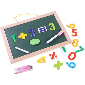 Small blackboard hanging double - side learning drawing board children 's magnetic early education puzzle toys MT67
Small blackboard hanging double - side learning drawing board children 's magnetic early education puzzle toys MT67