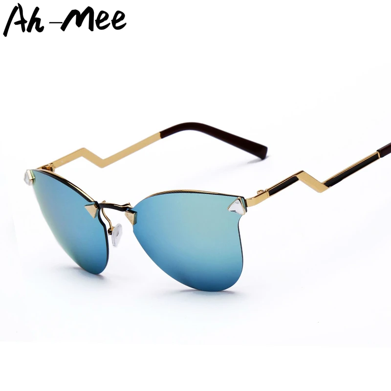 Classic Cat eye Sunglasses Women Brand Designer Rimless Sunglass Fashion Mirror Lens Sun glass Men Eyewear S15096
Classic Cat eye Sunglasses Women Brand Designer Rimless Sunglass Fashion Mirror Lens Sun glass Men Eyewear S15096