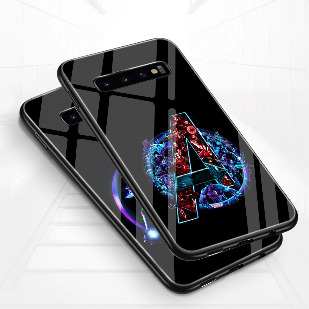 Luxury Phone Case for Samsung Galaxy S10 Plus S10e S10+ Note 8 9 Coque Marvel Avengers Iron Man Luminous Glass Cover Funda Capa
Luxury Phone Case for Samsung Galaxy S10 Plus S10e S10+ Note 8 9 Coque Marvel Avengers Iron Man Luminous Glass Cover Funda Capa