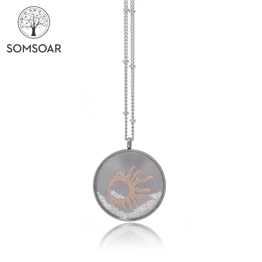 "PRESELL PRODUCT" 37mm Silver 316L Stainless Steel Glass Necklace with sparkling Lovely DIY Charms in Glass Pendant Wholesale
"PRESELL PRODUCT" 37mm Silver 316L Stainless Steel Glass Necklace with sparkling Lovely DIY Charms in Glass Pendant Wholesale