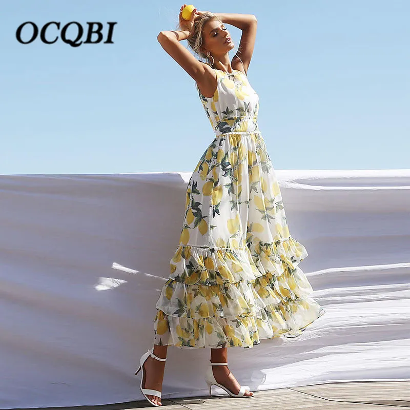 Summer Women Casual Beach Long Dress 2019 Clothes Elegant Floral Fashion Long Dress
Summer Women Casual Beach Long Dress 2019 Clothes Elegant Floral Fashion Long Dress