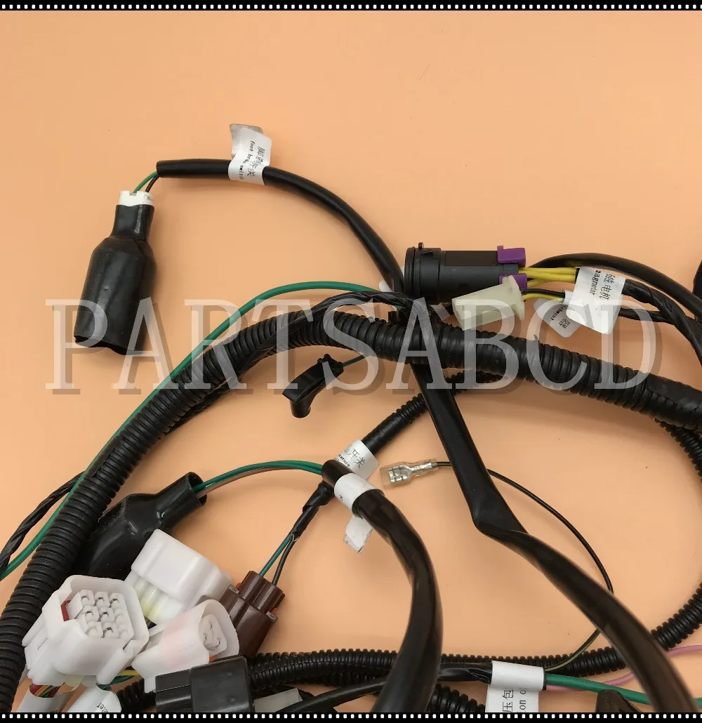 buyang feishen fa d300 wire harness assy 5 3 01 0063 atv parts buyang atv  solenoid