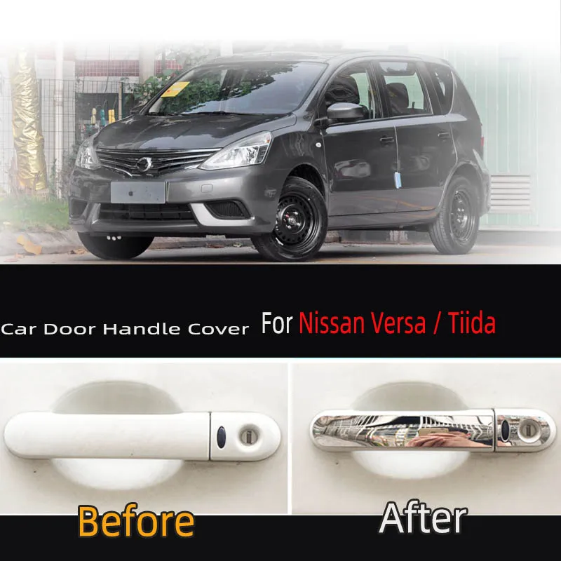 KARCNG 8pcs/set Car door handle cover stainless steel Chrome decorative sticker FOR Nissan March / Micra K12 Livina CUBE Z11
KARCNG 8pcs/set Car door handle cover stainless steel Chrome decorative sticker FOR Nissan March / Micra K12 Livina CUBE Z11