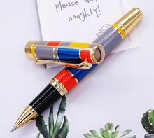 Hero 767 Roller Ball Pen with Golden Trim Fashion Colored Ink Pen with Smooth Refill Great for Gift Graduate Business Office
Hero 767 Roller Ball Pen with Golden Trim Fashion Colored Ink Pen with Smooth Refill Great for Gift Graduate Business Office