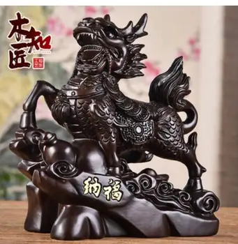 Black sandalwood carve kirin places curtilage lucky money changes real annatto live in geomantic kirin office living room home
Black sandalwood carve kirin places curtilage lucky money changes real annatto live in geomantic kirin office living room home