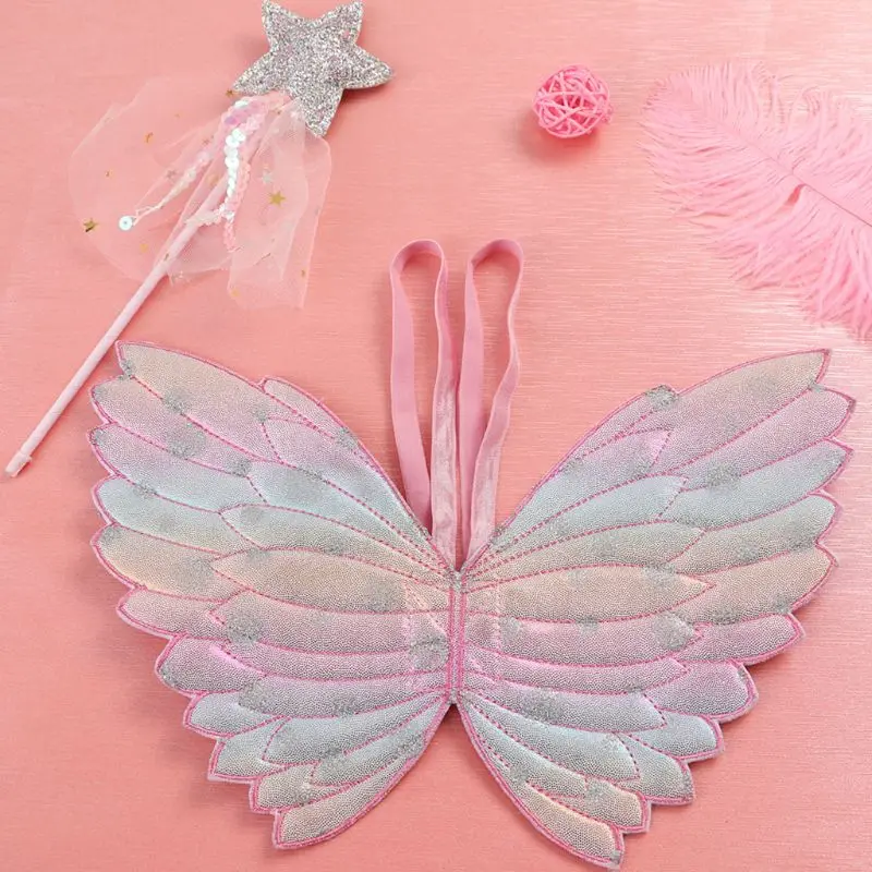 Cute Children Costumes Performance Props Gradient Color Butterfly Princess Angel Wings Fairy Stick Kids Dress Up Playing Toys
Cute Children Costumes Performance Props Gradient Color Butterfly Princess Angel Wings Fairy Stick Kids Dress Up Playing Toys