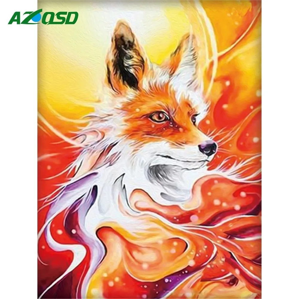 AZQSD 5D DIY Diamond Painting Fox Diamond Embroidery Sale Full Square/Round Drill Diamond Mosaic Home Decor Gift
AZQSD 5D DIY Diamond Painting Fox Diamond Embroidery Sale Full Square/Round Drill Diamond Mosaic Home Decor Gift