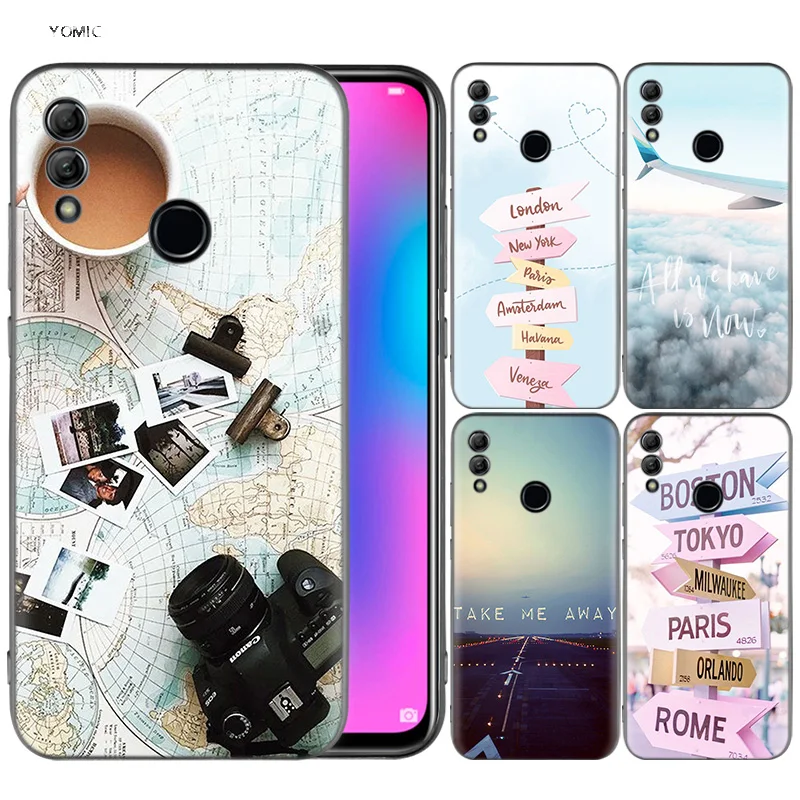 Silicone Cover Case for Huawei Honor 10 9 Lite 8X 8C 8A Y6 Y7 Y9 7A Pro Prime 7C 2018 2019 V20 Travel Take Me Away
Silicone Cover Case for Huawei Honor 10 9 Lite 8X 8C 8A Y6 Y7 Y9 7A Pro Prime 7C 2018 2019 V20 Travel Take Me Away