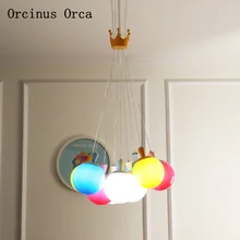 Cartoon creative color balloon chandelier Girl Bedroom children's room lamp Nordic modern compact LED ball Chandelier
Cartoon creative color balloon chandelier Girl Bedroom children's room lamp Nordic modern compact LED ball Chandelier