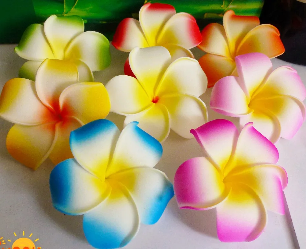 100 large high quality purple colour Foam Frangipani Flower Hawaiian Plumeria flower 6cm
100 large high quality purple colour Foam Frangipani Flower Hawaiian Plumeria flower 6cm
