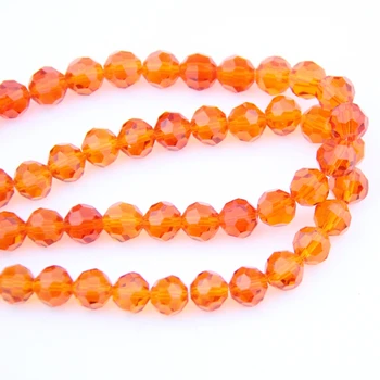 Chinese Pearls 12mm 32 Faceted Ball Beads Orange Red Crystal Glass Round Loose Cheap Spacer Beads for Home Decor Accessaries
Chinese Pearls 12mm 32 Faceted Ball Beads Orange Red Crystal Glass Round Loose Cheap Spacer Beads for Home Decor Accessaries