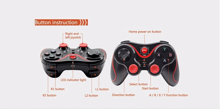 Terios T3 Wireless Bluetooth Gamepad (2)