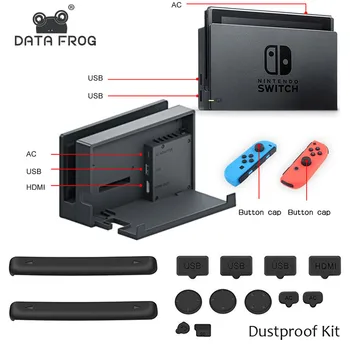 Data Frog Protection Dustproof Kit For Nintend Switch Console+HD Tempered Glass Screen Protector For Nintendo Switch NS
Data Frog Protection Dustproof Kit For Nintend Switch Console+HD Tempered Glass Screen Protector For Nintendo Switch NS