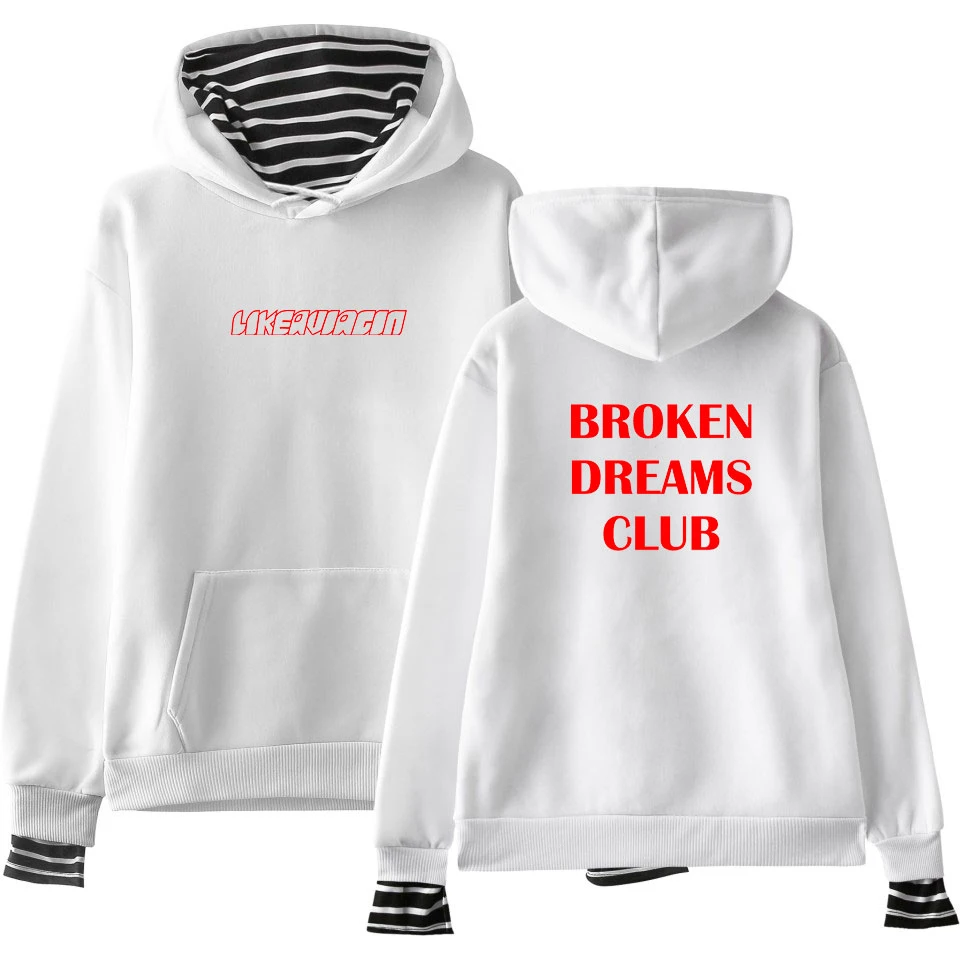 Broken Dreams Club two-piece hooded sweatshirt casual sweatshirt couple decorative pocket tops oversized 4XL
Broken Dreams Club two-piece hooded sweatshirt casual sweatshirt couple decorative pocket tops oversized 4XL
