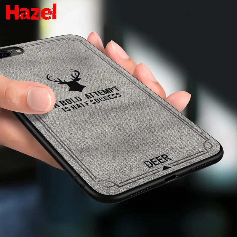 Hot Brand Cloth Texture Emboss Deer Soft TPU Case For iphone x 7 8 6 6s Plus 6plus Cloth Canvas Silicone Case For iphone x
Hot Brand Cloth Texture Emboss Deer Soft TPU Case For iphone x 7 8 6 6s Plus 6plus Cloth Canvas Silicone Case For iphone x