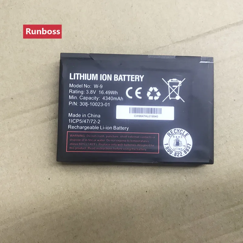 Runboss Original Quality Battery W9 W-9 for Netgear Sierra AirCard AC810S AC815 Verizon Jetpack Hotspot AC791L Mobile Phone
Runboss Original Quality Battery W9 W-9 for Netgear Sierra AirCard AC810S AC815 Verizon Jetpack Hotspot AC791L Mobile Phone