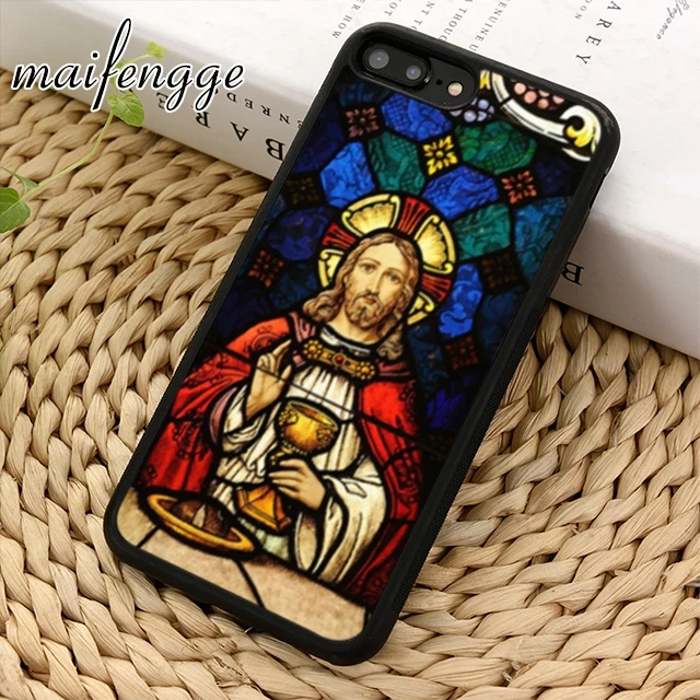 maifengge Religious Stained Glass Jesus phone Case cover For iPhone 6 6S 7 8 X XR XS max 5 5S SE Galaxy S5 S6 S7 edge S8 S9 Plus
maifengge Religious Stained Glass Jesus phone Case cover For iPhone 6 6S 7 8 X XR XS max 5 5S SE Galaxy S5 S6 S7 edge S8 S9 Plus