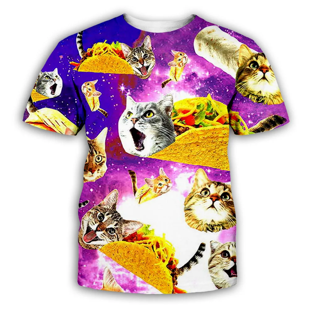 PLstar Cosmos Pizza cat T-shirt Men Women Animal 3D T Shirt funny Clothing Summer Short Sleeved Breathable Tshirt Plus Size
PLstar Cosmos Pizza cat T-shirt Men Women Animal 3D T Shirt funny Clothing Summer Short Sleeved Breathable Tshirt Plus Size