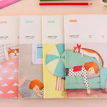 1pcs cartoon A5 B5 notebook South Korea pure and fresh notebook lovely creative diary cute stationery student School Supplies
1pcs cartoon A5 B5 notebook South Korea pure and fresh notebook lovely creative diary cute stationery student School Supplies