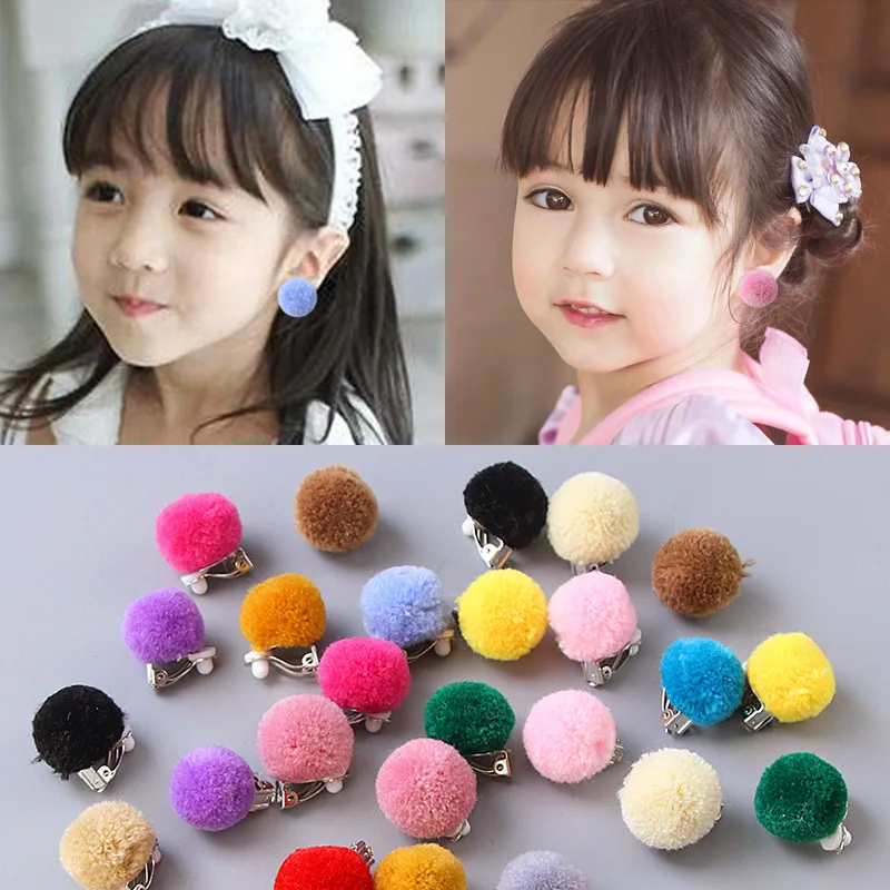 10 Pcs (5 Pairs) Cute Pom Balls Ear Cuff Toddlers' Girl Earrings Kids Clip Earrings Multicolor Earrings
10 Pcs (5 Pairs) Cute Pom Balls Ear Cuff Toddlers' Girl Earrings Kids Clip Earrings Multicolor Earrings