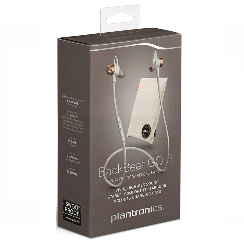 Lastest BackBeat GO 3 sports Wireless font b Headphones b font Copper Grey and Gobalt Black