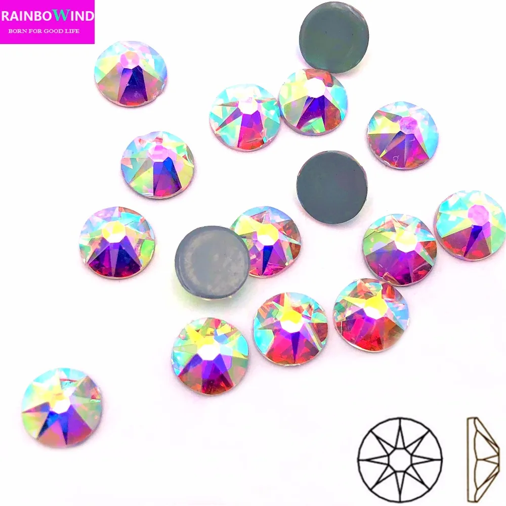 1440pcs/Lot, AAA Quality New Facted (8 big + 8 small) ss20 (4.8-5.0mm) Crystal AB Iron On Hotfix Rhinestones
1440pcs/Lot, AAA Quality New Facted (8 big + 8 small) ss20 (4.8-5.0mm) Crystal AB Iron On Hotfix Rhinestones