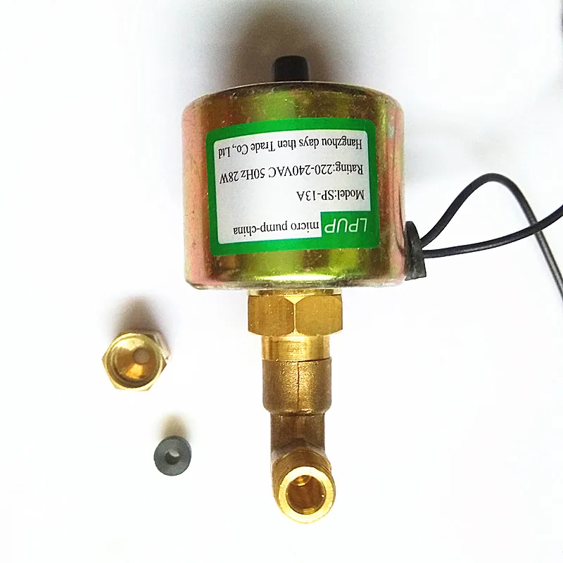 High temperature and pressure steam pump Model SP-13A Power 220-240VAC-50Hz Power 28W 
High temperature and pressure steam pump Model SP-13A Power 220-240VAC-50Hz Power 28W