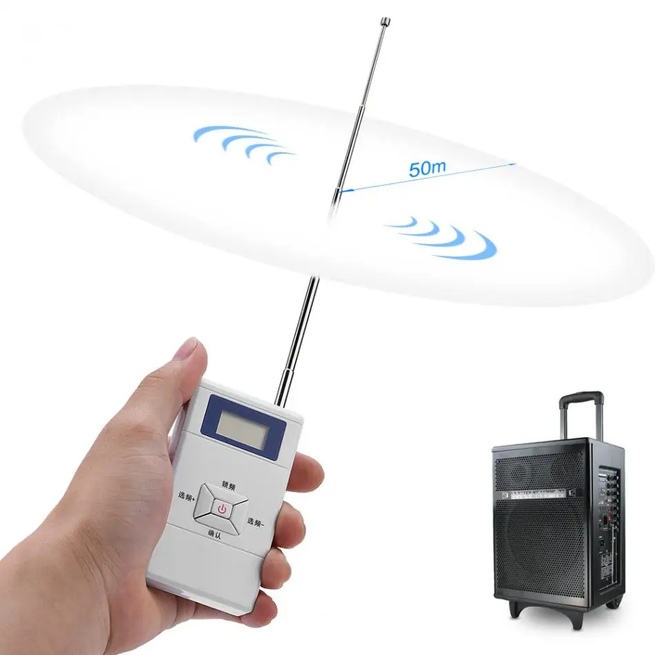Portable Mini Wireless FM Transmitter 70MHz ~ 108MHz Audio Stereo FM Converter Adapter Personal FM Radio Receiver Station
Portable Mini Wireless FM Transmitter 70MHz ~ 108MHz Audio Stereo FM Converter Adapter Personal FM Radio Receiver Station