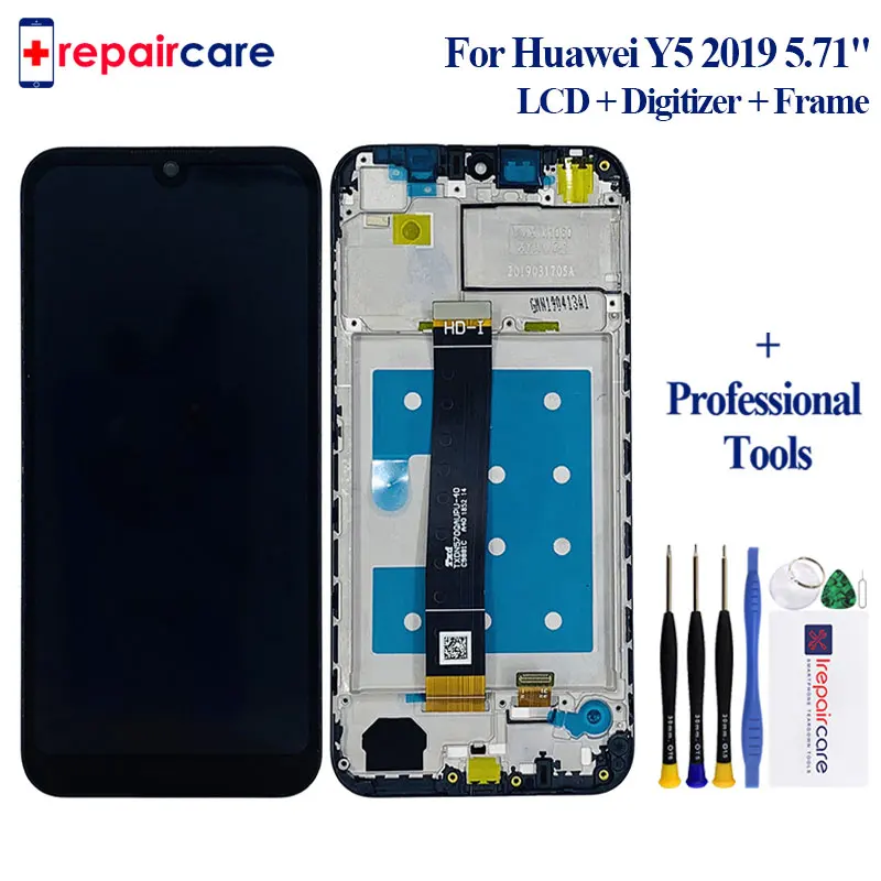5.71" Original For Huawei Y5 2019 LCD Display Digitizer Frame AMN-LX9 AMN-LX1 AMN-LX2 AMN-LX3 For huawei Y5(2019) lcd with Frame
5.71" Original For Huawei Y5 2019 LCD Display Digitizer Frame AMN-LX9 AMN-LX1 AMN-LX2 AMN-LX3 For huawei Y5(2019) lcd with Frame