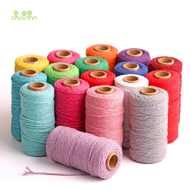 Chainho,100 Meter,Solid Color Full Cotton Rope,20 Colors Availabler,Diameter 2mm,Sewing Thread/DIY Hand Made,Packing Accessories
Chainho,100 Meter,Solid Color Full Cotton Rope,20 Colors Availabler,Diameter 2mm,Sewing Thread/DIY Hand Made,Packing Accessories