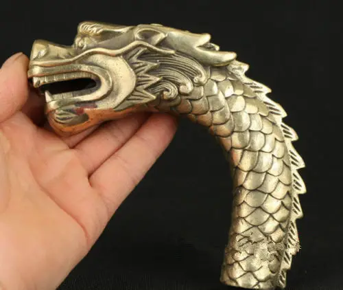 Gothic Chinese Old Bronze Hand Carved Dragon Collect Statue Cane Walking Stick
Gothic Chinese Old Bronze Hand Carved Dragon Collect Statue Cane Walking Stick