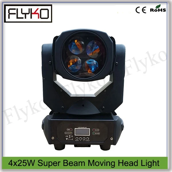 4*25W beam light super moving head light night club effect light beam moving head
4*25W beam light super moving head light night club effect light beam moving head