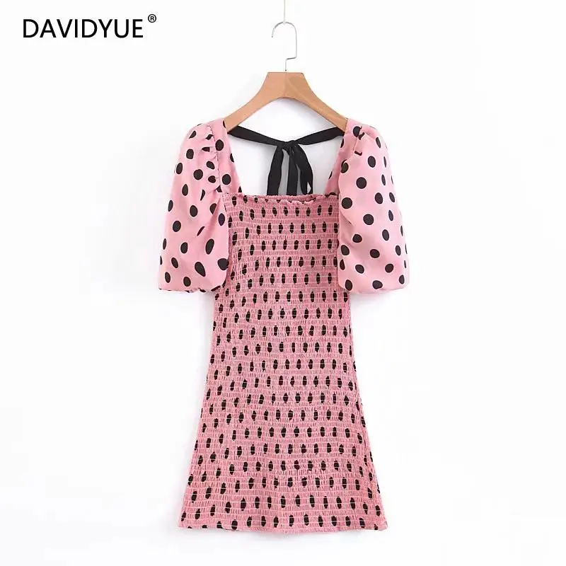 Summer dress 2019 Boho elegant polka dot dress women chic back bow lace up backless party Sexy dress vestidos korean dresses
Summer dress 2019 Boho elegant polka dot dress women chic back bow lace up backless party Sexy dress vestidos korean dresses