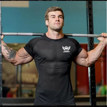 2019 Brand Mens muscle T shirt bodybuilding fitness men tops cotton singlets TShirt Cotton Mesh Short Sleeve Tshirt
2019 Brand Mens muscle T shirt bodybuilding fitness men tops cotton singlets TShirt Cotton Mesh Short Sleeve Tshirt