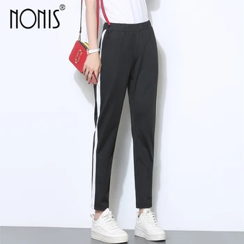 Nonis Harem Pants 2017 Autumn Women Contrast Color Patchwork Striped Casual Skinny Ankle Length Trousers
Nonis Harem Pants 2017 Autumn Women Contrast Color Patchwork Striped Casual Skinny Ankle Length Trousers