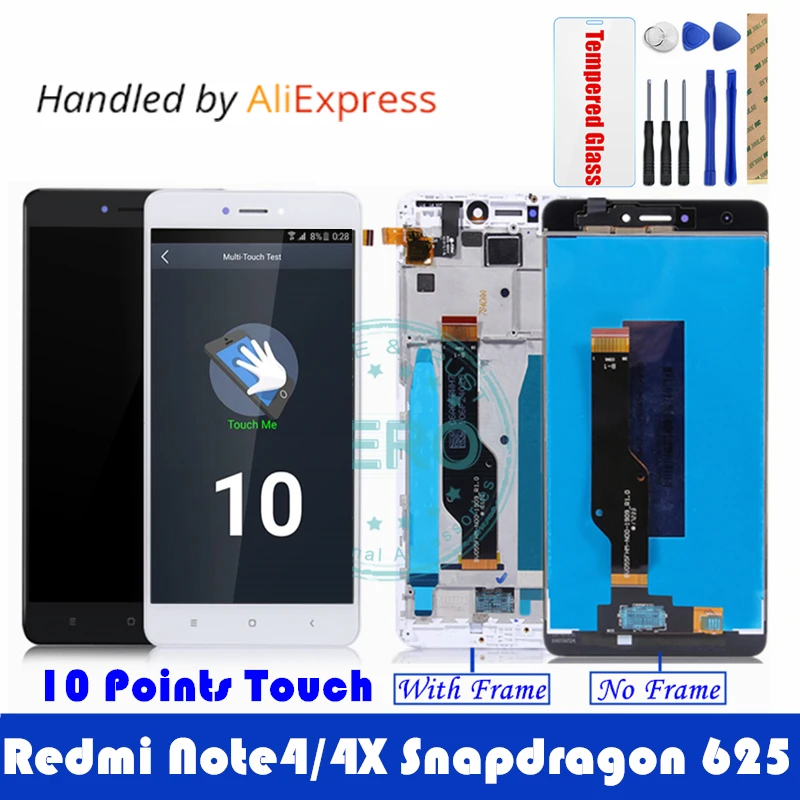 For Xiaomi Redmi Note 4X 3GB 32GB LCD Display Frame Touch Screen Panel Redmi Note 4X Snapdragon 625 LCD Display Digitizer Parts
For Xiaomi Redmi Note 4X 3GB 32GB LCD Display Frame Touch Screen Panel Redmi Note 4X Snapdragon 625 LCD Display Digitizer Parts
