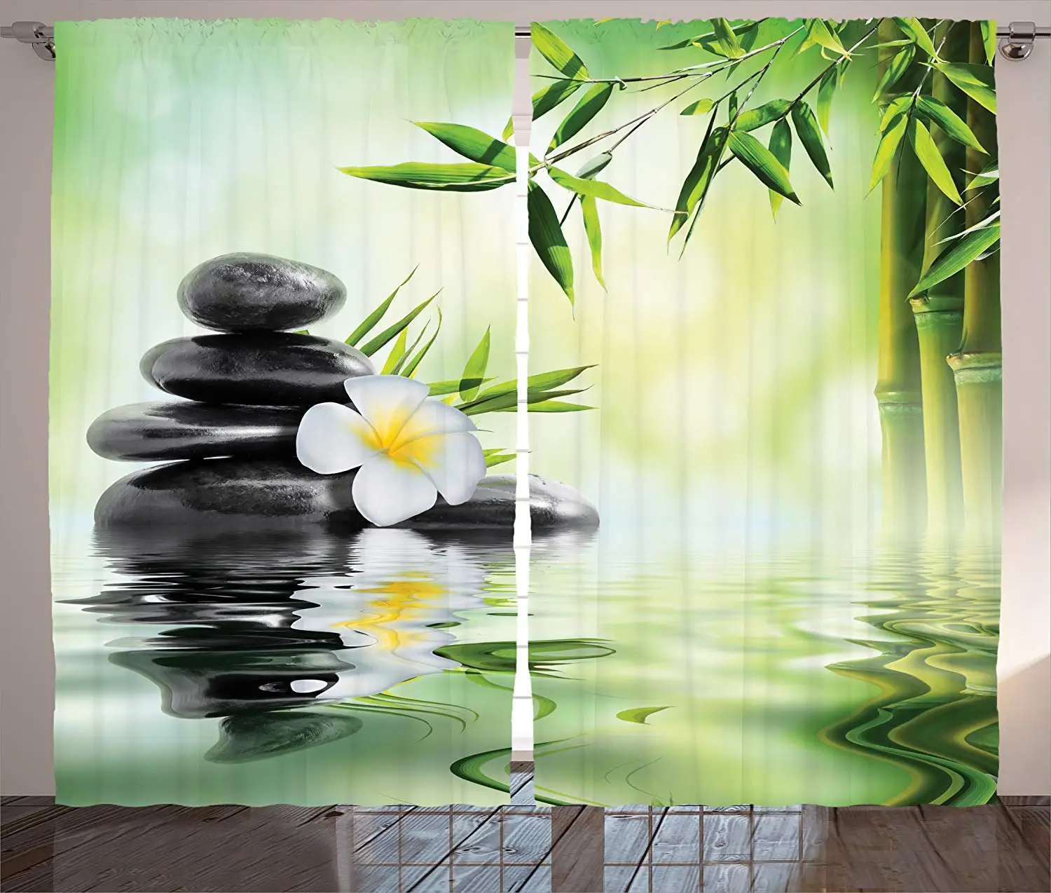 Spa Curtains Garden with Frangipani Bamboo Japanese Relaxation Resting Travel Living Room Bedroom Window Drapes
Spa Curtains Garden with Frangipani Bamboo Japanese Relaxation Resting Travel Living Room Bedroom Window Drapes