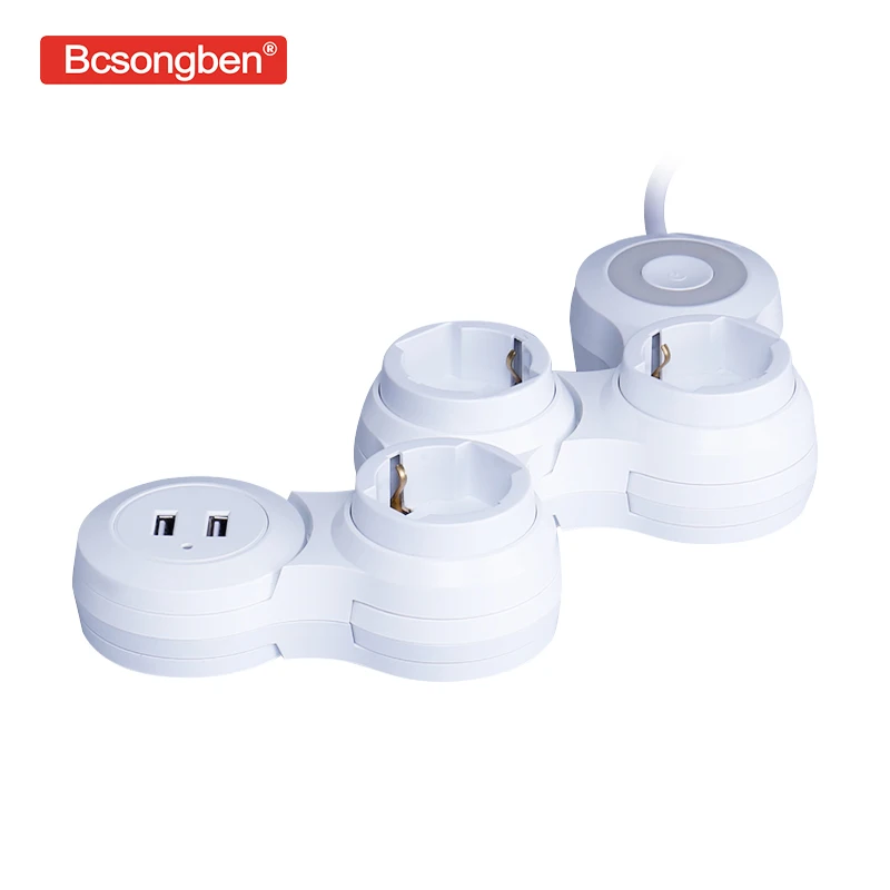 Bcsongben eu pop plug Power Socket 3/4/5 with 2 USB Charging Port Outlet USB Wall Extension Socket Variety multi-function socket
Bcsongben eu pop plug Power Socket 3/4/5 with 2 USB Charging Port Outlet USB Wall Extension Socket Variety multi-function socket