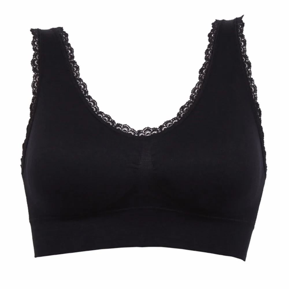 Women Wireless Seamless Bra Lace Push Up Bras Breathable Stretch Tops Womens Padded Brassiere Soft Reggiseno
Women Wireless Seamless Bra Lace Push Up Bras Breathable Stretch Tops Womens Padded Brassiere Soft Reggiseno