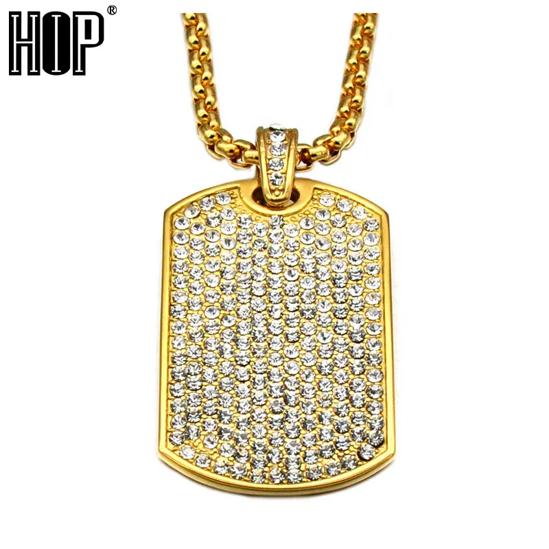 HIP Hop Iced Out Full Rhinestone Bling Gold Color Square Dog Tag Necklaces & Pendant For Men Jewelry Bead Chains Dropshipping
HIP Hop Iced Out Full Rhinestone Bling Gold Color Square Dog Tag Necklaces & Pendant For Men Jewelry Bead Chains Dropshipping